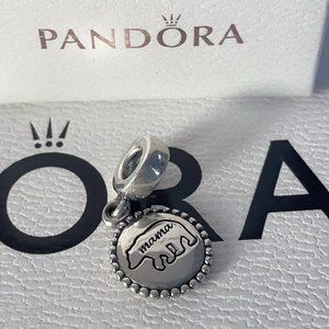 Pandora Mama Bear Dangle Charm